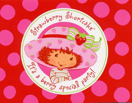 Strawberry Shortcake Birthday Party Supplies on Had A Strawberry Shortcake Theme Party  She Requested A Strawberry